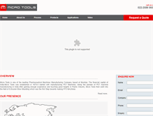 Tablet Screenshot of microtools.in